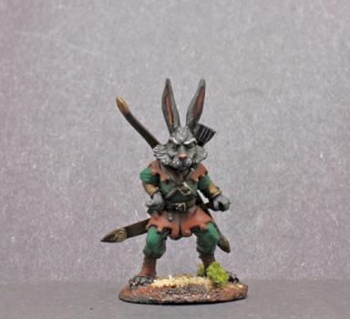 Dark Sword Rabbit Warrior by superbug983