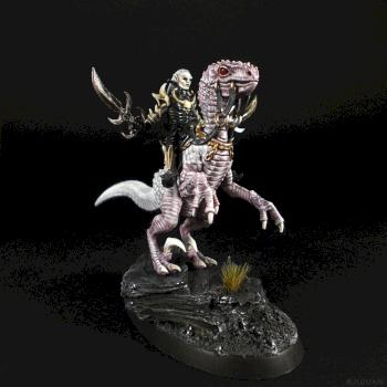 Nauglir rider of Dark elves by GillianH