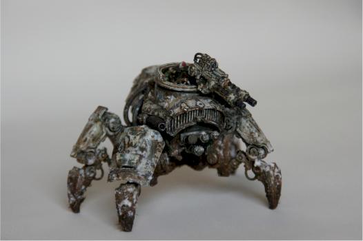 kitbashed goblin mech 1 by disturbing_presence