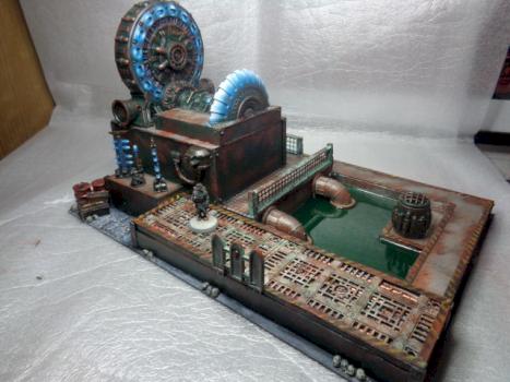 sector mechanicus power station haemotrope reactor by thecat