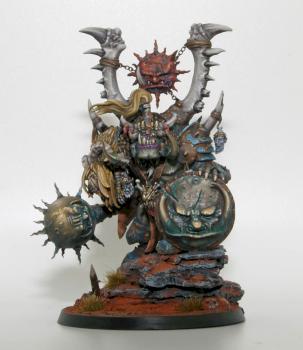 Orruk Megaboss Ironjawz by cerebralerebus
