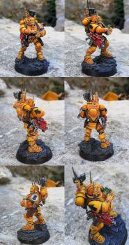Infiltrator Comms Array Imperial Fist Primaris by CerberusXt