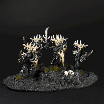 Silver shards of Dark elves by GillianH