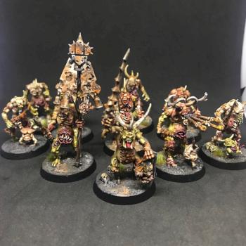 PLAGUEBEARERS OF NURGLE MAGGOTKIN OF NURGLE  WARHAMMER AOS by juanlurockerman