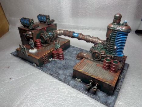 sector mechanicus thermic plasma transformer facility by thecat