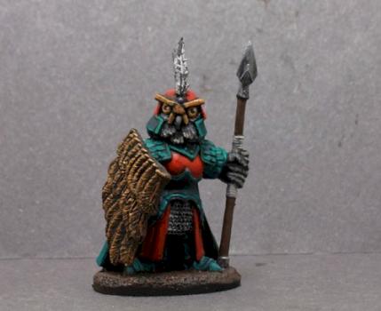 Dark Sword Owl Warrior by superbug983
