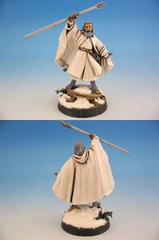 Gandalf the White Lord of the Rings LOTR by mb kh lotrminiatures
