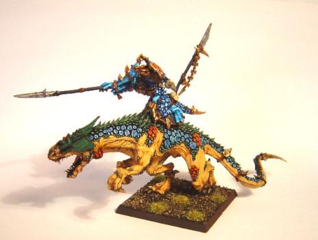 lizardmen carnosour by warcry studio
