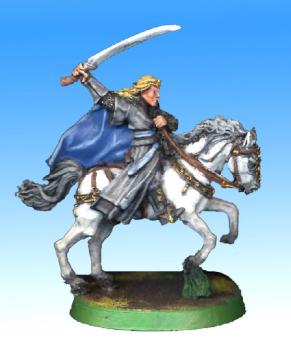 Glorfindel in arcione (Glorfindel on horseback) by DarkElf123