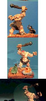 Hobbit & Ogre by skycaptain