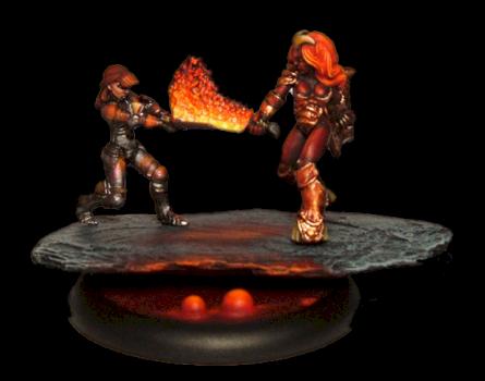 Imogen vs Triel (re-post) by lonewolf