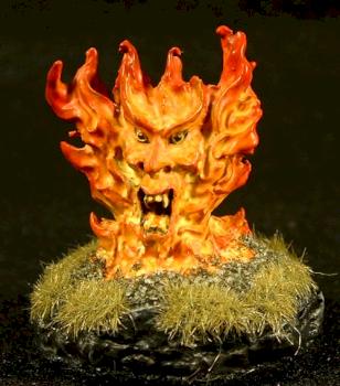 Lesser Fire Elemental by yarddawg