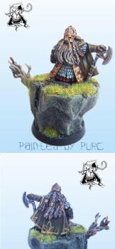 LOTR MIGHTY DWARF LORD DÁIN IRONFOOT by Purc