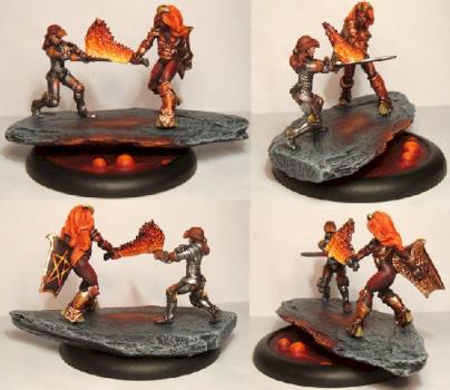 Imogen vs Triel by lonewolf