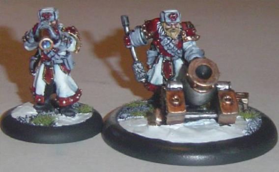 Winterguard Mortar Team by MorbidAngel