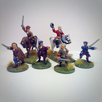 Highland high command at Culloden by THE CID
