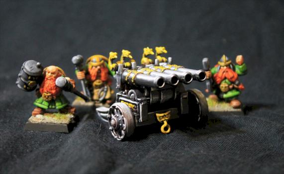Dwarf Organ Gun by maxzen98