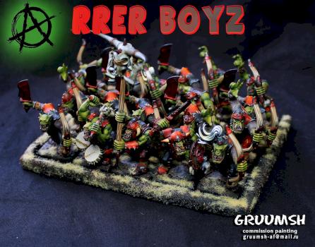 Arrer orc boyz by Gruumsh