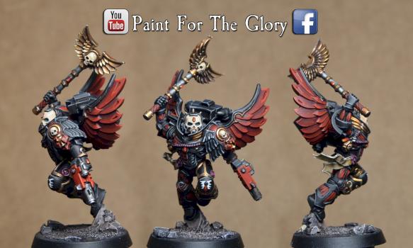 Blood Angels Chaplain by PaintForTheGlory