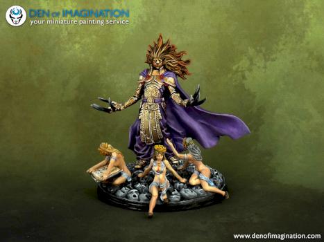 Kingdom Death: Lion Knight by DEN of IMAGINATION