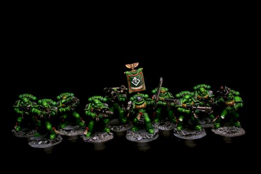 Salamanders tactical squad by goblet