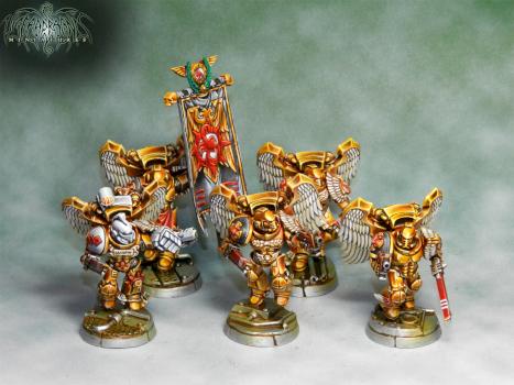Blood Scorpions Command Squad by Umbra Draconis