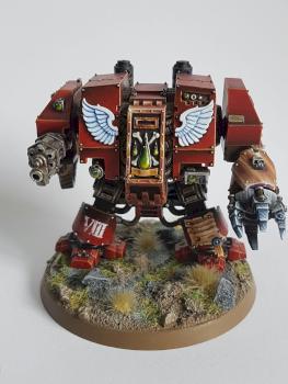 Blood Angels dreadnought by Coops