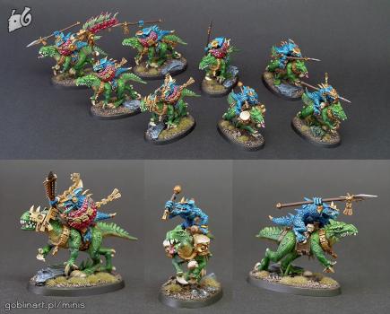 Saurus Knights by GoblinArt