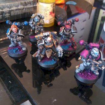 13th Company Space Wolves Grey Hunters by spawn125