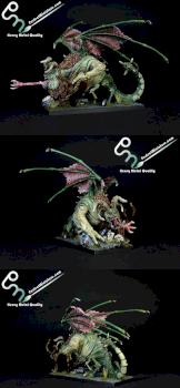 Beastmen Jabberslythe by perfectminiaturecom