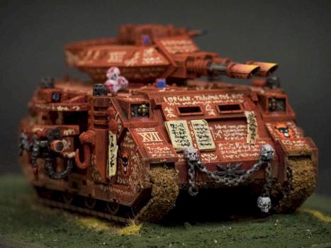 Word Bearers Predator by Blaufeld66