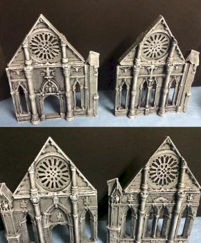 Armorcast cathedrals building ruins by Byteknight