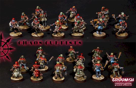 Chaos cultists by Gruumsh