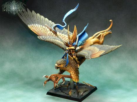 Isle of Blood - High Elf Prince on Griffin by Umbra Draconis