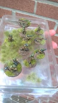 15mm British squad by davve