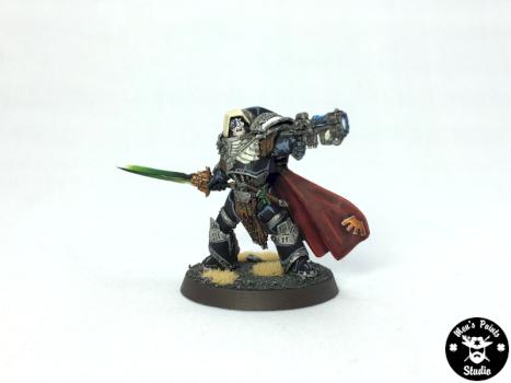 Dark Angels Chapter Master by Mens Paints Studio