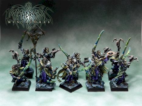 Dark Elves Menghils Manflayers by Umbra Draconis