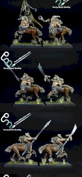 Beastmen Centigors by perfectminiaturecom