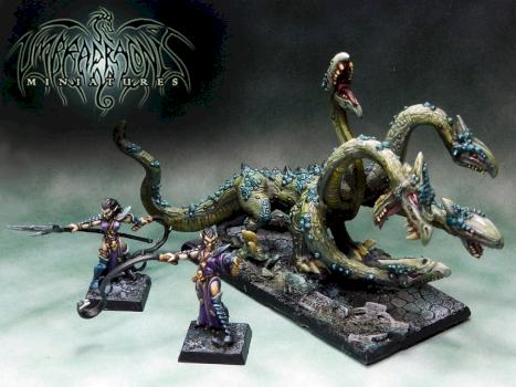 Dark Elves War Hydra by Umbra Draconis