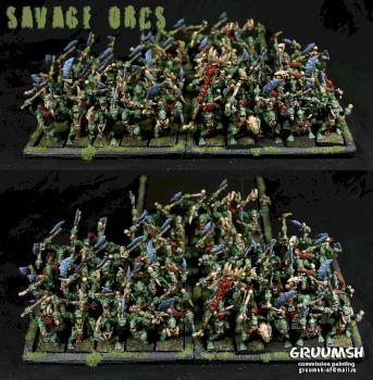 Savage orc boyz by Gruumsh