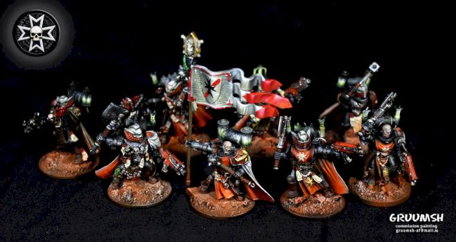 Black templars honorgurds by Gruumsh