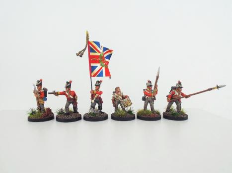 28mm Front Rank British Line Infantry - Defending the Colours Range by avalonindustries2040