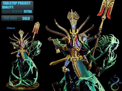 New BIG BIG tabletop commission work, for Age Of Sigmar, Nagash!! soon, 360º Video ;) by BerenMiniaturasStudio