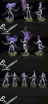 Daemons of Chaos Daemonettes of Slaanesh by perfectminiaturecom