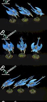 Daemons of Chaos Screamers of Tzeentch by perfectminiaturecom