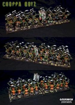 Orc choppa boyz by Gruumsh