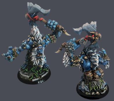 Trollkin Rök, Heavy Warbeast by Sebbychou