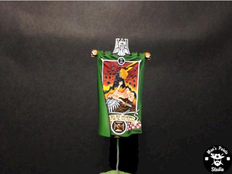 Dark Angels Deathwing Command Squad banner by Mens Paints Studio