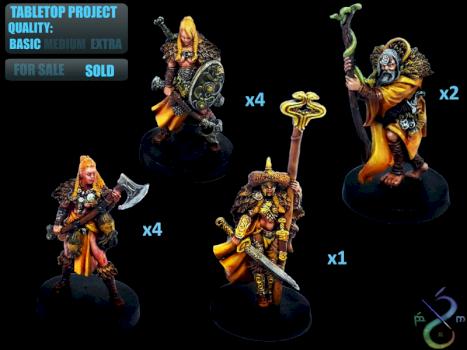 Serpent Clan Bood Rage Economic paintjob (Tabletop Basic Level) by BerenMiniaturasStudio