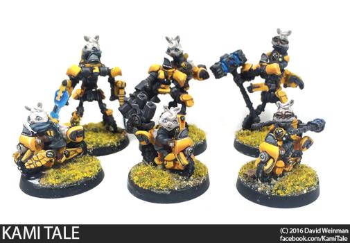 Tsukan Ranger Outriders by kamitale
